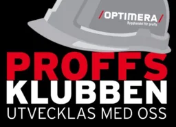 OPTIMERA Bygghandel för proffs PROFFSKLUBBEN UTVECKLAS MED OSS – varumärke, Optimera Svenska AB