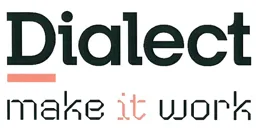 Dialect make it work – varumärkesbild för Dialect Group AB