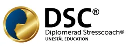DSC Diplomerad Stresscoach UNESTÅL EDUCATION – varumärkesbild för Skandinaviska Ledarhögskolan Holding AB