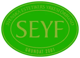 SEYF SVENSKA ESTETIKERS YRKESFÖRBUND GRUNDAT 2001 – varumärke, SVENSKA ESTETIKERS YRKESFÖRBUND