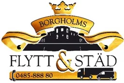 BORGHOLMS FLYTT & STÄD 0485-888 80 – varumärkesbild för Borgholms Flytt & Städ AB