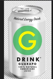 G DRINK GUARAPO 100% NATURAL SUGARCANE JUICE Natural Engergy Drink – varumärkesbild för Cabrera Group AB