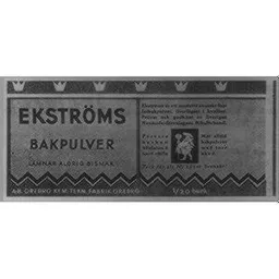 EKSTRÖMS BAKPULVER – varumärkesbild för Orkla Foods Sverige AB