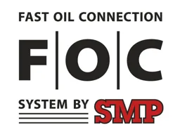 F O C FAST OIL CONNECTION SYSTEM BY SMP – varumärkesbild för SMP Parts Aktiebolag