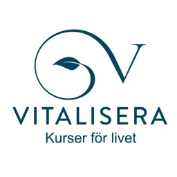 Vitalisera Kurser För Livet – varumärkesbild för Vitalisera AB