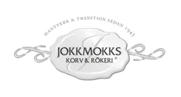 JOKKMOKKS KORV & RÖKERI HANTVERK & TRADITION SEDAN 1945 – varumärkesbild för Jokkmokks Korv Aktiebolag
