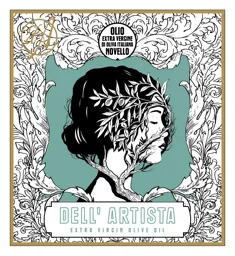 DELL´ARTISTA EXTRA VIRGIN OLIVE OIL OLIO EXTRA VERGINE DI OLIVA ITALIANA NOVELLO – varumärkesbild för Dell Artista AB