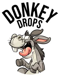DONKEY DROPS – varumärkesbild för Doris och Cristian AB