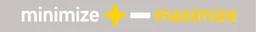 minimize +- maximize – varumärkesbild för Swedish Match North Europe AB