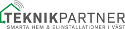 TEKNIKPARTNER SMARTA HEM & ELINSTALLATIONER I VÄST – varumärkesbild för Sigurdsson Invest AB