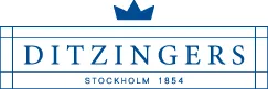 DITZINGERS STOCKHOLM 1854 – varumärke, Textil in West Aktiebolag