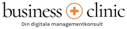 Business Clinic Din digitala managementkonsult – varumärkesbild för Business Clinic Sweden AB
