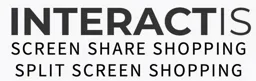 INTERACTIS SCREEN SHARE SHOPPING SPLIT SCREEN SHOPPING – varumärkesbild för Interactis AB