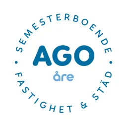 AGO åre SEMESTERBOENDE FASTIGHET & STÄD – varumärkesbild för AGO Servicebolaget i Åre AB