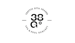 38 G TRETTIO ÅTTA GRADER SPA & POOL KONCEPT – varumärkesbild för 38 grader AB