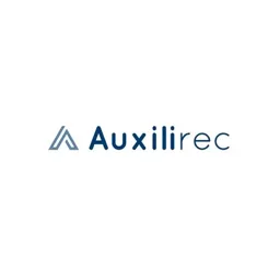 Auxilirec – varumärkesbild för Invest CM Sverige AB