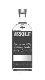 ABSOLUT Made in the Village of Åhus, Sweden. Absolut Since 1879. COUNTRY OF SWEDEN – varumärkesbild för The Absolut Company Aktiebolag