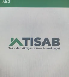TISAB Tak - det viktigaste över huvud taget Alt.3 – varumärkesbild för Takrenoverarna i Stockholm AB