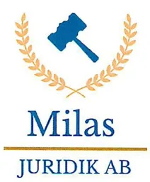 Milas JURIDIK AB – varumärkesbild för Milas Juridik AB