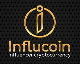 Influcoin influencer cryptocurrency – varumärkesbild för MALAKA INVEST AB