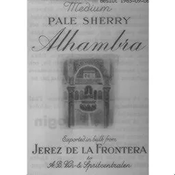 ALHAMBRA JEREZ DE LA FRONTERA – varumärkesbild för The Absolut Company Aktiebolag