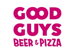 GOOD GUYS BEER & PIZZA – varumärkesbild för Good Guys Brew AB