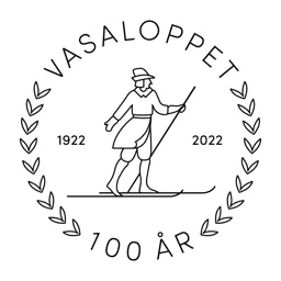 VASALOPPET 100 ÅR 1922 2022 – varumärkesbild för Vasaloppets Marknads Aktiebolag