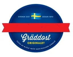 SVENSK OST SEDAN 1890 Gräddost ORIGINALET YSTAD AV MJÖLK FRÅN NÄRLIGGANDE GÅRDAR – varumärke, Arla Foods AB