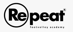 Re peat footvolley academy – varumärkesbild för V&F Footvolley Academy AB