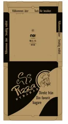 Pizza NYBAKAD Direkt från Din favorit bagare – varumärkesbild för Pi Box i Skandinavien AB