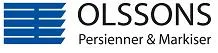OLSSONS Persienner & Markiser – varumärkesbild för Olssons persienner och markiser AB