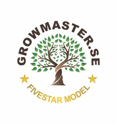 GROWMASTER.SE    FIVESTAR MODEL – varumärkesbild för Growmaster Sweden AB