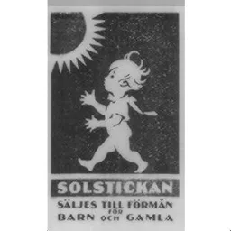 SOLSTICKAN SÄLJES TILL FÖRMÅN FÖR BARN OCH GAMLA – varumärkesbild för Swedish Match Industries Aktiebolag