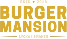 ESTD 2018 BURGER MANSION LYCKA I SMAKEN – varumärkesbild för Burger Mansion AB