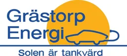 Grästorp Energi Solen är tankvärd – varumärkesbild för Grästorp Energi Aktiebolag