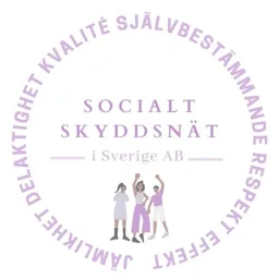 SOCIALT SKYDDSNÄT i Sverige AB KVALITÉ SJÄLVBESTÄMMANDE RESPEKT EFFEKT JÄMLIKHET DELAKTIGHET – varumärke, Socialt skyddsnät i Sverige AB