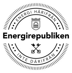 Energirepubliken ENERGI HÄRIFRÅN INTE DÄRIFRÅN – varumärkesbild för Kalmar Energi Holding AB