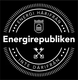 Energirepubliken ENERGI HÄRIFRÅN INTE DÄRIFRÅN – varumärkesbild för Kalmar Energi Holding AB