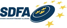 SDFA SVENSKA DISCSPORTFÖRBUNDET ALLROUND – varumärkesbild för SVENSKA DISCSPORTFÖRBUNDET-ALLROUND