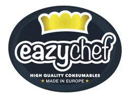 eazychef HIGH QUALITY CONSUMABLES MADE IN EUROPE – varumärkesbild för eaz pac AB