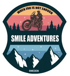 WHEN FAR IS NOT ENOUGH SMILE ADVENTURES SWEDEN – varumärkesbild för Jörgen Björnfot Konsult AB
