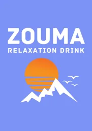 ZOUMA RELAXATION DRINK – varumärkesbild för ZRD PROJEKT AB