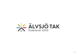 ÄLVSJÖ TAK Etablerat 2010 – varumärkesbild för Älvsjö Tak AB