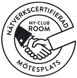 NÄTVERKSCERTIFIERAD MÖTESPLATS MY-CLUB ROOM – varumärkesbild för Card4Action AB