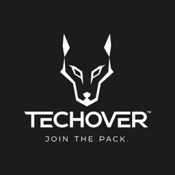 TECHOVER JOIN THE PACK. – varumärkesbild för Techover AB