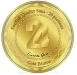 Swedish Quality Snus - 20 portions 24 Swedish Snus Gold Edition – varumärkesbild för Tor Group AB