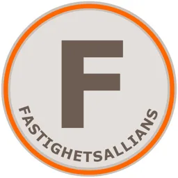 F FASTIGHETSALLIANS – varumärkesbild för Fastighetsallians Sthlm AB