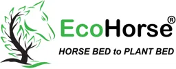 EcoHorse HORSE BED to PLANT BED – varumärkesbild för Hummeltorp Sweden AB