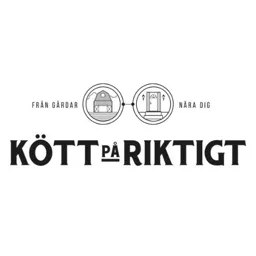 FRÅN GÅRDAR NÄRA DIG KÖTT PÅ RIKTIGT – varumärkesbild för Kött på riktigt i Sverige AB