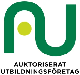 AUKTORISERAT UTBILDNINGSFÖRETAG – varumärkesbild för ALMEGA TJÄNSTEFÖRBUNDEN